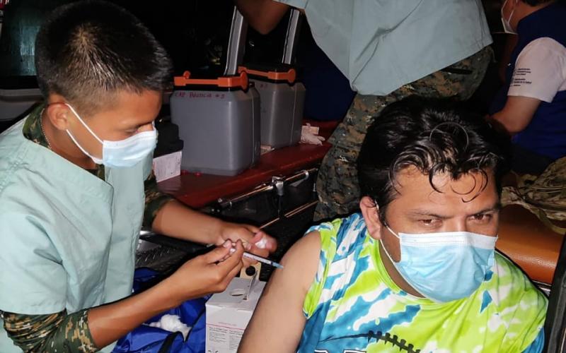 Más de 200 dosis del medicamento fueron aplicadas en el municipio de Palencia