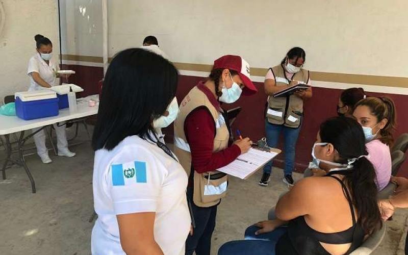 Jornada de vacunación en Chiapas