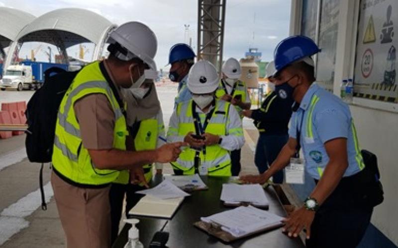 Auditoría de refrendo en las instalaciones de la Empresa Portuaria Nacional Santo Tomás de Castilla