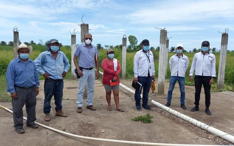 Comunidad Agraria Brisas del Mar gestiona proyecto de agua potable