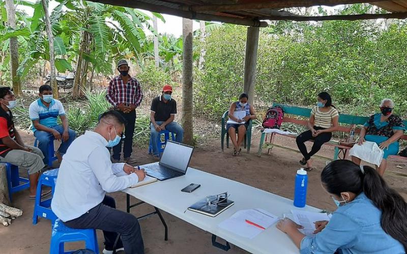 Familias reciben asesoría técnica