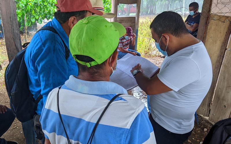 FONTIERRAS asesora a comunitarios que se ubican en Zona de Amortiguamiento