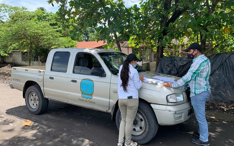 FONTIERRAS socializa información en Nueva Concepción