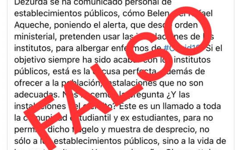 El Ministerio de Educación aclara que los centros educativos del Centro Histórico, entre ellos, el Instituto Normal Central para señoritas Belén y el Instituto Normal Mixto Rafael Aqueche están siendo remozados para que estén listos de manera que cuando los estudiantes puedan regresar a la presencialidad de forma segura conforme el tablero de alertas del #MSPAS.