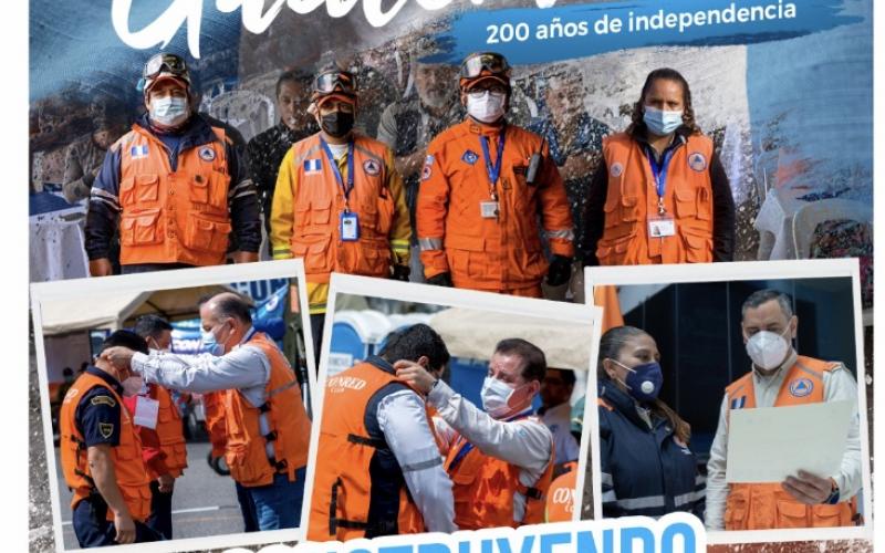 Campaña “Construyendo prevención” en conmemoración al Bicentenario de la Independencia en Guatemala.
