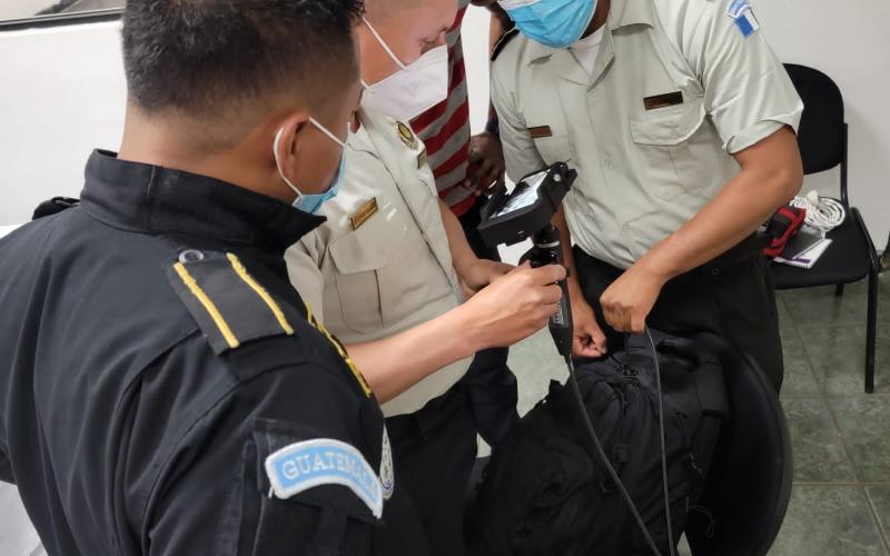 Promueven seguridad en puertos a través de la capacitación de agentes antinarcóticos