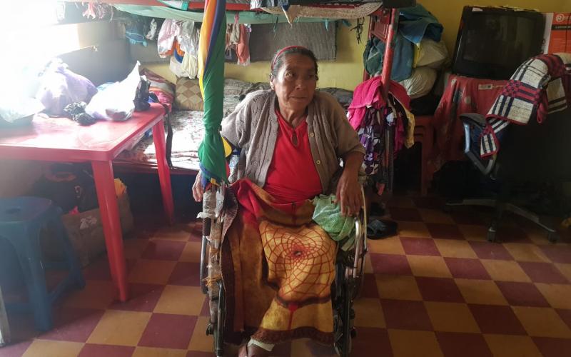 Regina Estela Hernández, señora de la tercera edad