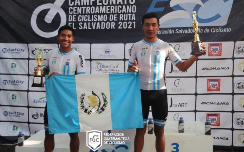 Sergio Chumil, integrante del equipo de ciclismo del Ejército de Guatemala logra medalla de plata en Campeonato Centroamericano de Ruta.