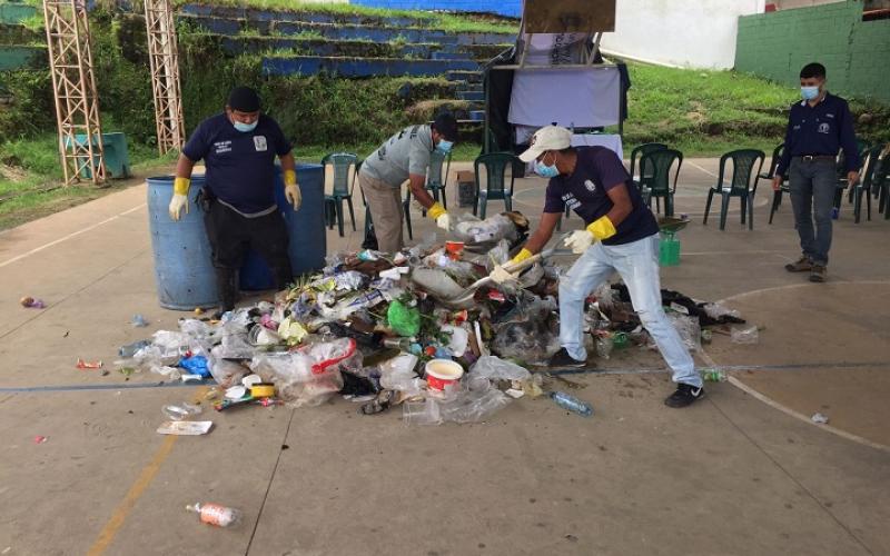 Caracterización de los desechos sólidos en San Marcos.
