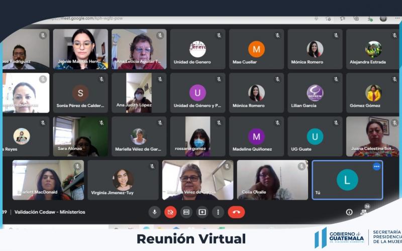 Taller de Socialización y Validación del X Informe Periódico de Avances de la CEDAW