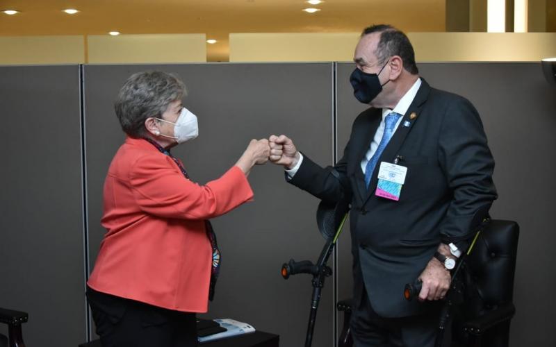 presidente Giammmattei - CEPAL