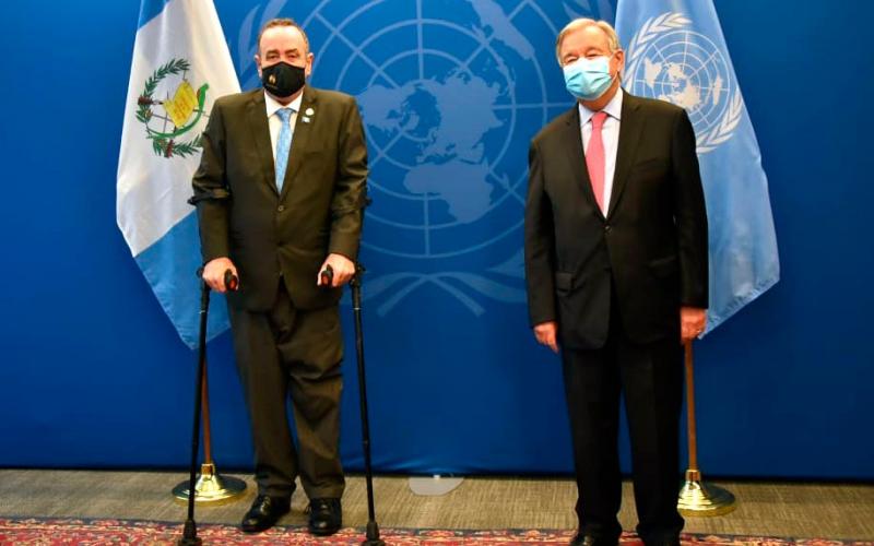 presidente Giammmattei - ONU