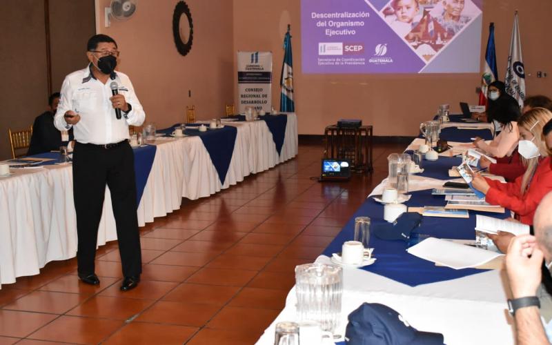 Mesas Territoriales por la descentralización  cierran  en Quetzaltenango 