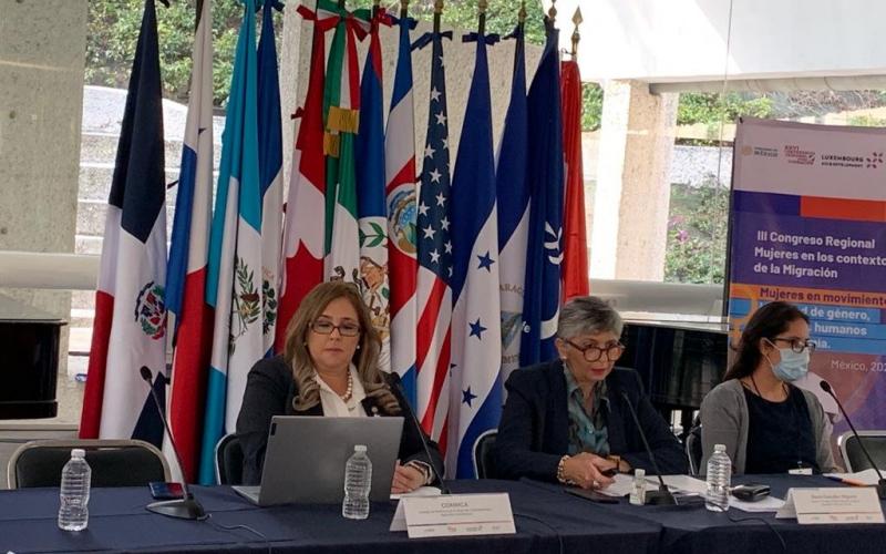 Subsecretaria Presidencial de la Mujer, Magaly Duarte. 