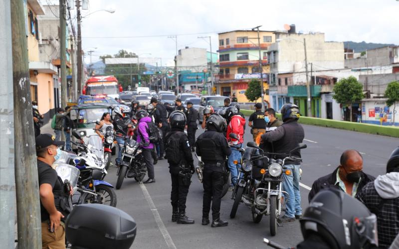 PNC registra capturas, incautación de armas y consignación de vehículos como resultado del Plan 60-2021