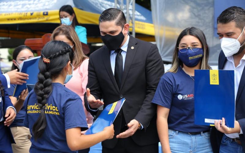 Realizan clausura del programa de Servicio Cívico en Villa Nueva