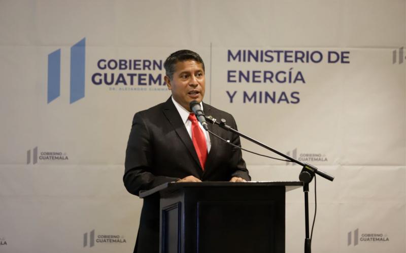 Óscar Pérez, viceministro de Desarrollo Sostenible del Ministerio de Energía y Minas.