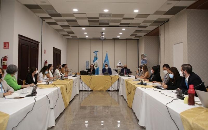 Reunión de temas de movilidad en Centroamérica
