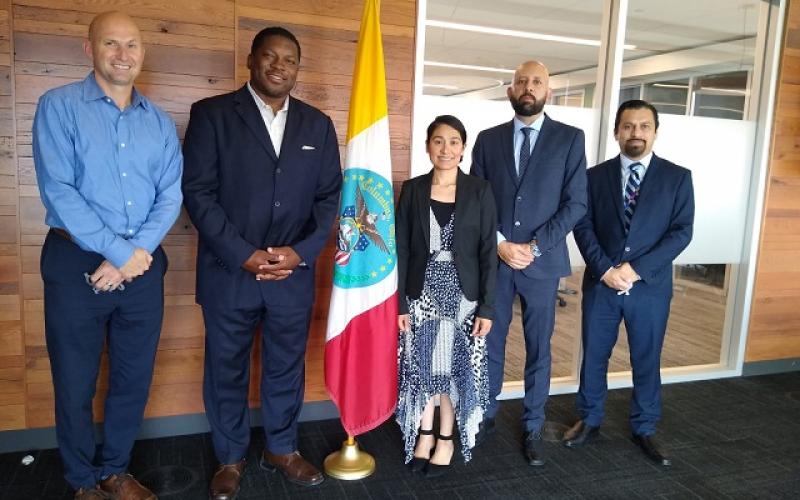 Reunión con alcaldía de Columbus