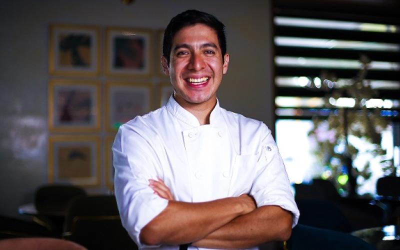Chef guatemalteco Jorge Quiñónez