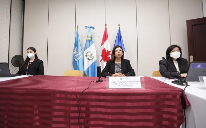 Reunión con MIRPS y Canadá