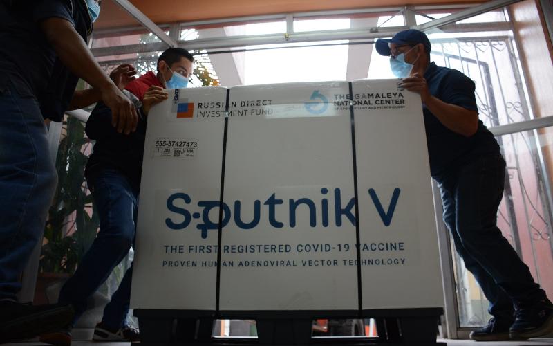 Llegada de sputnik V