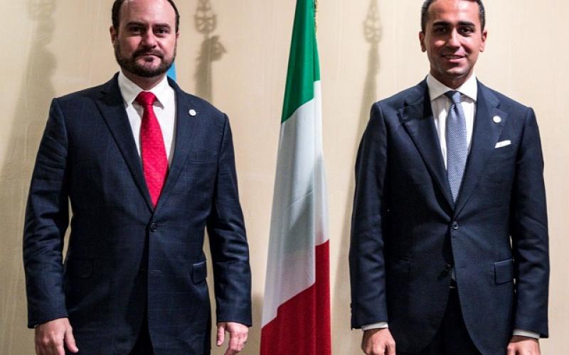 Cancilleres de Guatemala e Italia