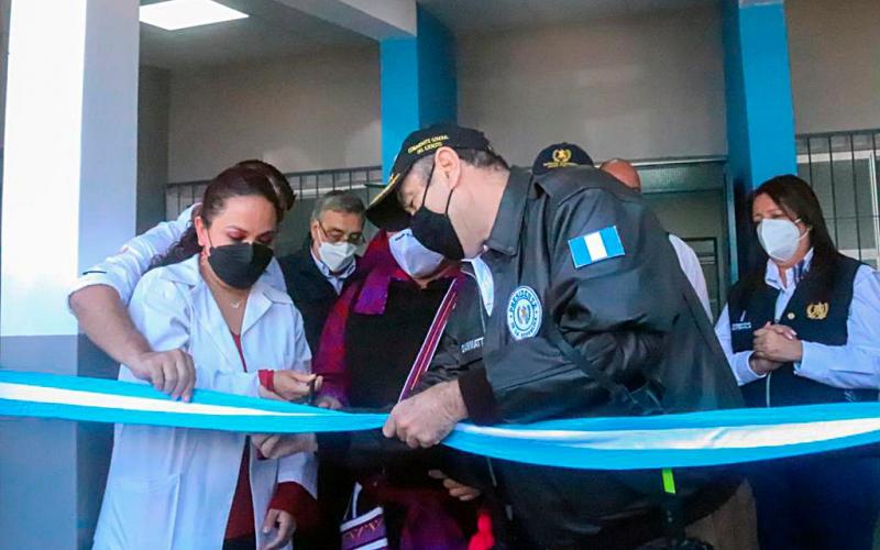 Presidente Alejandro Giammattei inauguró el CAP