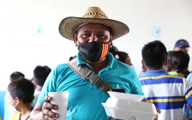 Usuaria de Comedor Social en El Estor, Izabal