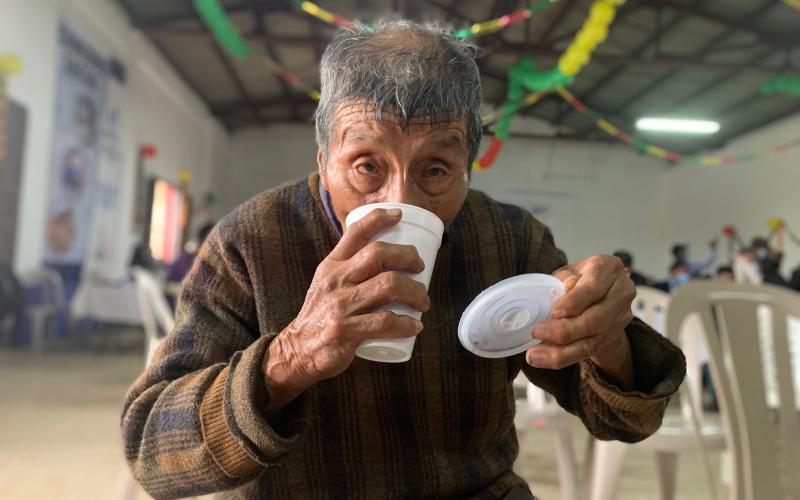 Usuario de Comedor Social en San Francisco El Alto, Totonicapán