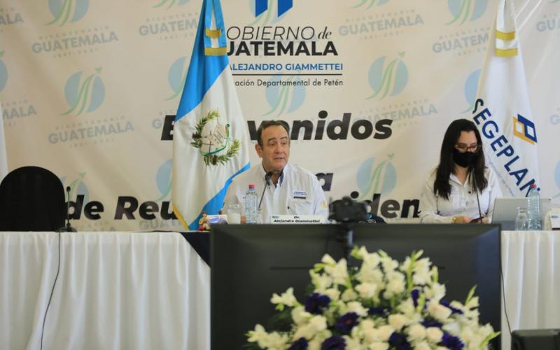 Presidente Alejandro Giammattei 