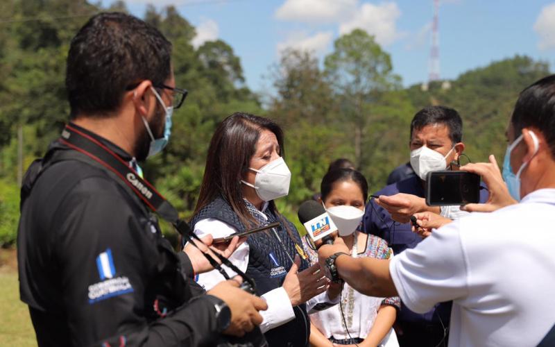 Ministra de Educación en gira por Alta Verapaz