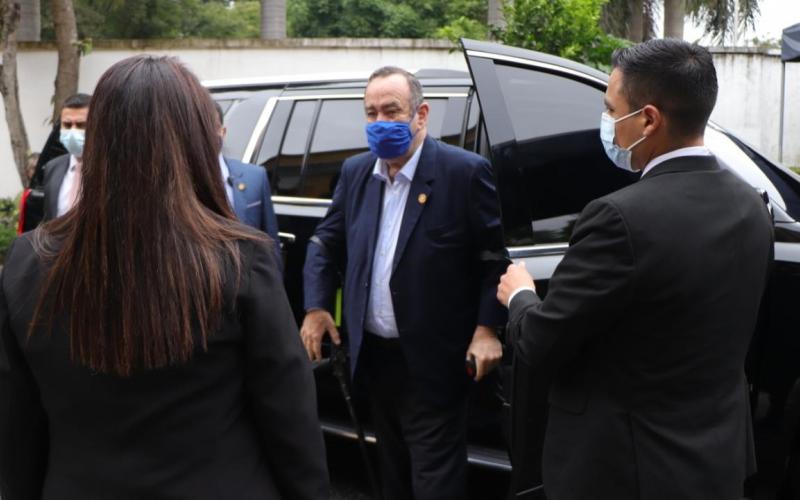 Presidente Alejandro Giammattei 