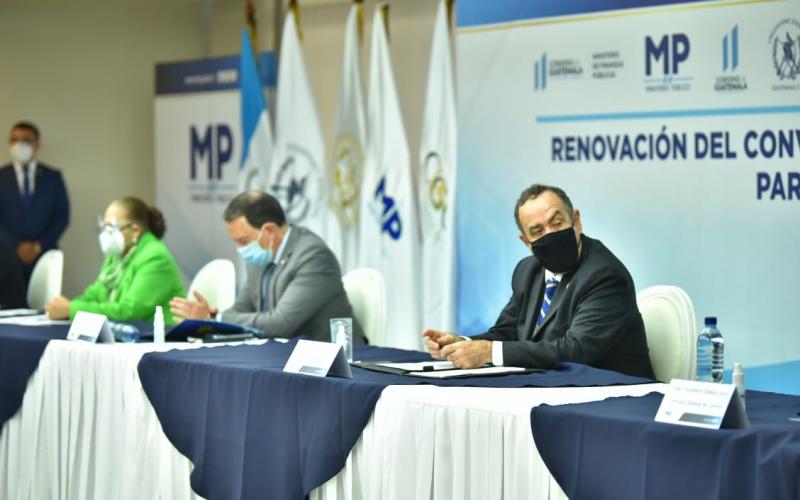 Presidente Alejandro Giammattei