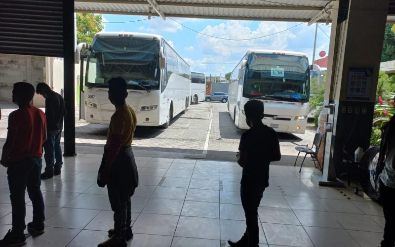 Centro de Recepción de retornados Tecún Umán