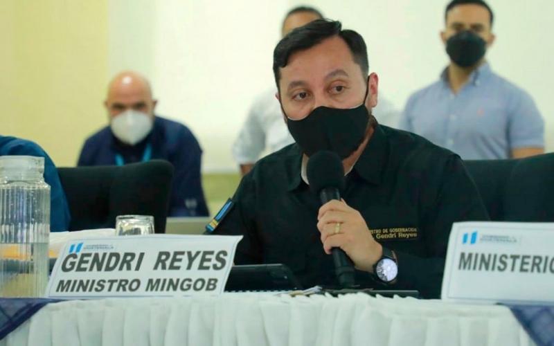 Ministro de Gobernación presenta avances en seguridad en gira presidencial