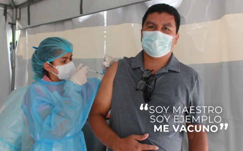 Campaña de Vacunación Docentes