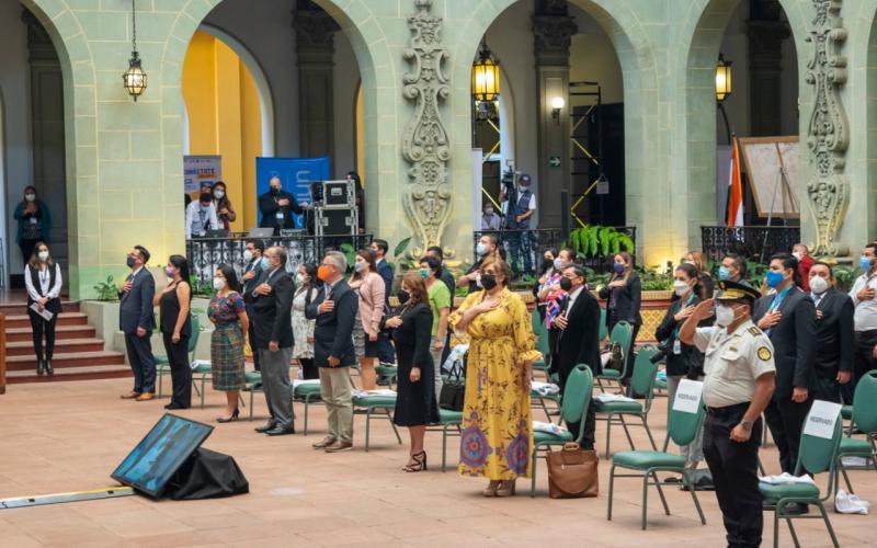 Susecretaria Presidencial de la Mujer, Magaly Duarte. 