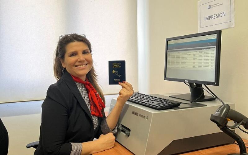 Impresión de pasaportes en España