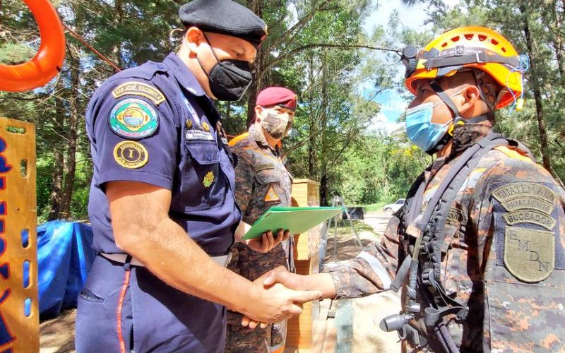 Clausura del Curso Interinstitucional de Búsqueda y Rescate en Estructuras Colapsadas