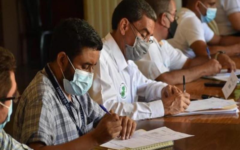 Capacitación de alcaldes sobre proyectos de agua y saneamiento