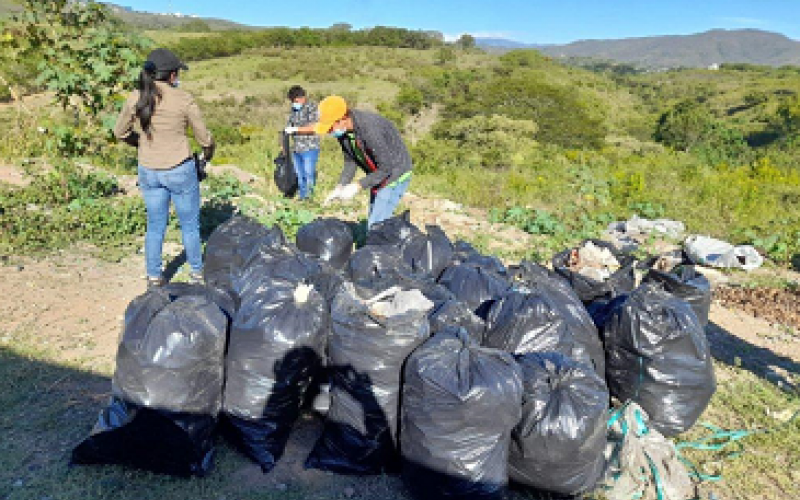 MARN coordina jornadas de limpieza en Sanarate, El Progreso.