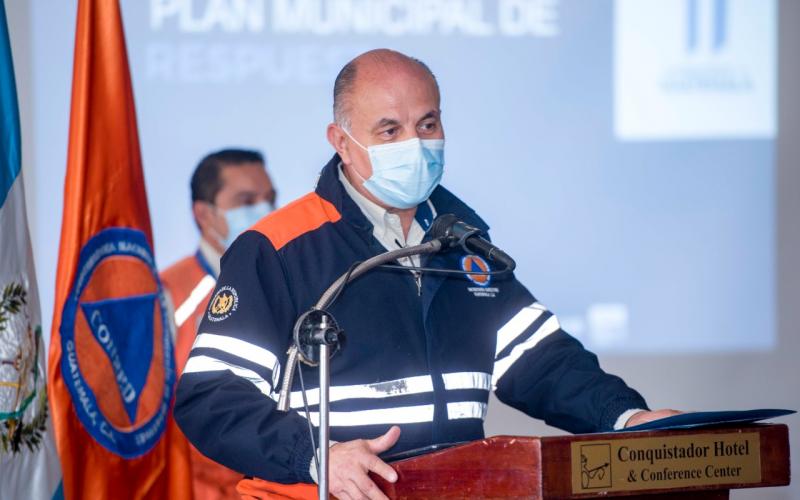 Palabras de apertura del Subsecretario de la CONRED.