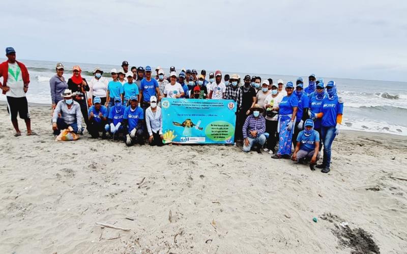 MARN apoya proyectos para reducir la basura marina y proteger especies