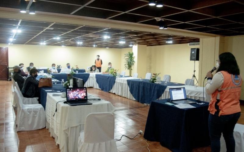 “Taller de Transferencia de Capacidades en Gestión Integral de Riesgos” dirigido a Técnicos de Instancias Municipales de Gestión Integral del Riesgo de Desastres -IMGIRD-.