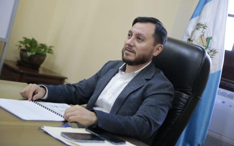 Ministro de Gobernación, Gendri Reyes Mazariegos, brinda detalles sobre los logros obtenidos en el departamento de San Marcos