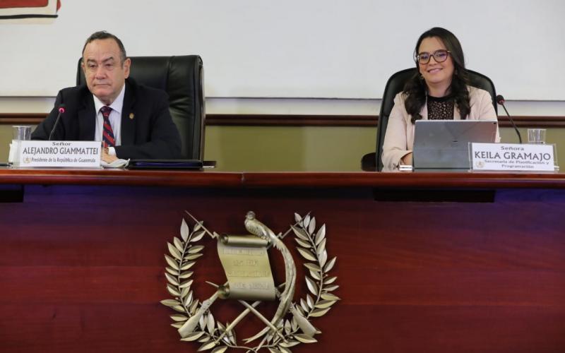 Presidente Alejandro Giammattei 