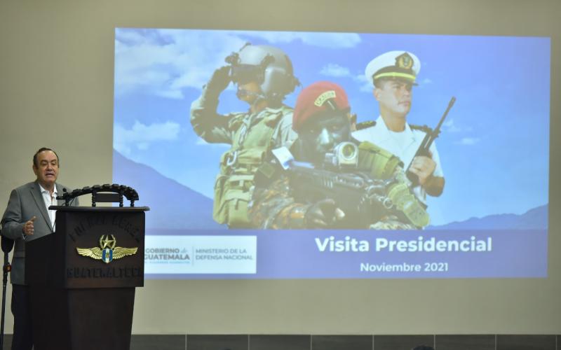 Presidente Alejandro Giammattei 