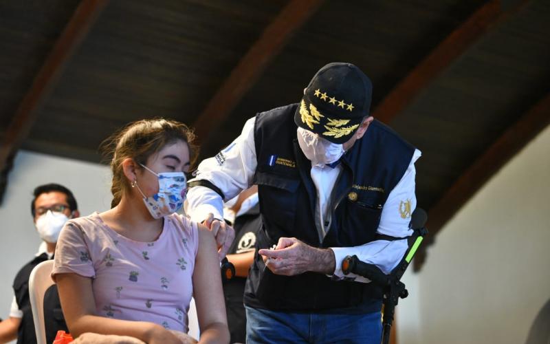 Presidente Alejandro Giammattei 