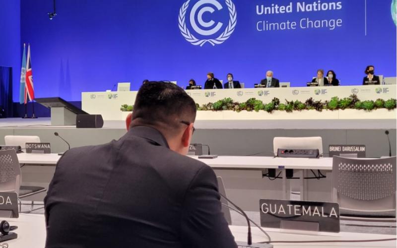 MARN participa en la COP26.